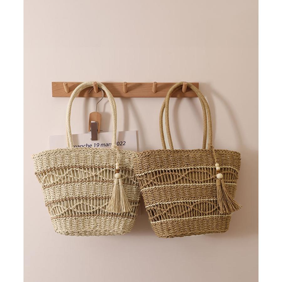 かごバッグ レディース トートバッグ夏鞄