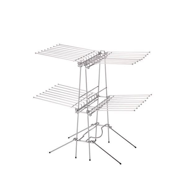 FXマルチハンガー/洗濯物干しスタンド 折りたたみ式 ステンレス製 幅423奥行796高さ750mm