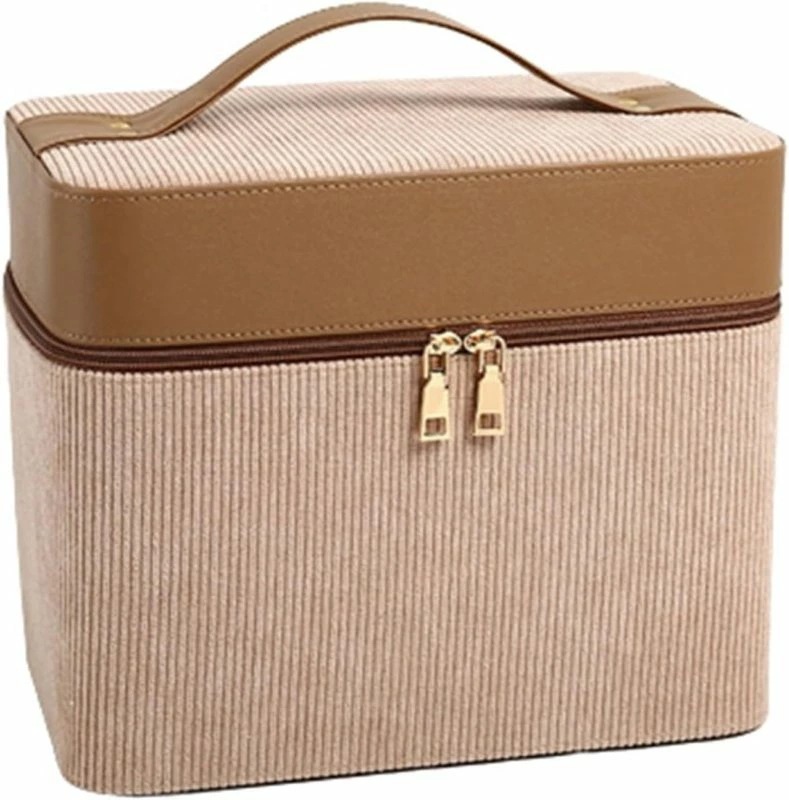 メイクボックス 2段トレイ コスメボックス 鏡付き 大容量 化粧品収納ボックス プロ仕様 化粧箱 化粧ボックス ネイルグッズ 化粧品入れ コスメ道具入れ 小物入れ 自宅用 旅行用 持ち運び