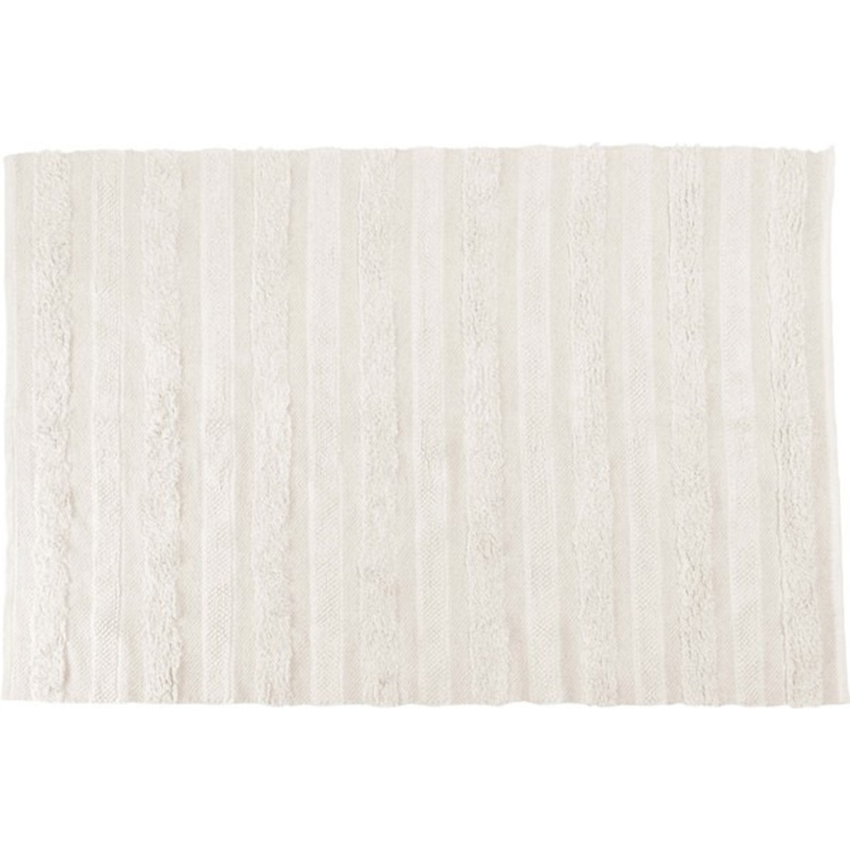 マット TTR-204A TTR-204B シャギーマット シャギー マット ストライプ シンプル おしゃれ コットン 綿 ふわふわ かわいい 北欧 ナチュラル リビング ダイニング 韓国 インテリア