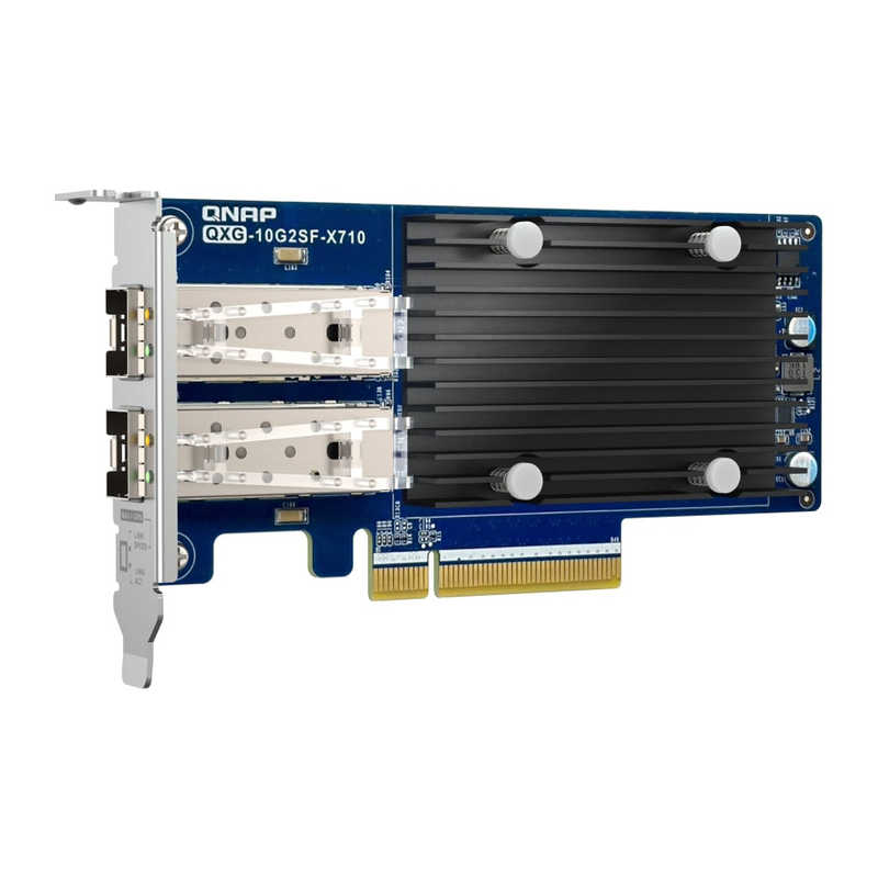 QNAP　ネットワーク拡張カード［10GbESFP＋］　QXG-10G2SF-X710