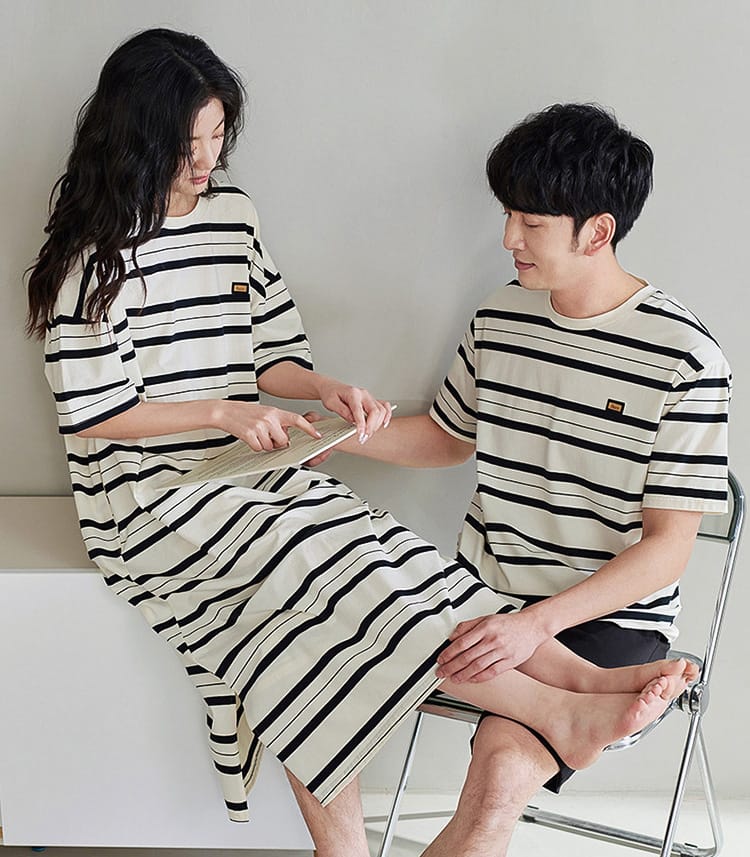 ペアパジャマ 結婚祝い プレゼント 夏 カップル ペア ルームウェア ワンピース セット パジャマ ペア 部屋着 おしゃれ 半袖 恋人 夫婦 お揃い 記念日 ギフト