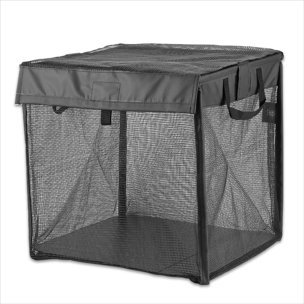 （まとめ買い）カラスよけ 折りたたみゴミネットボックス 51940 [x3セット]