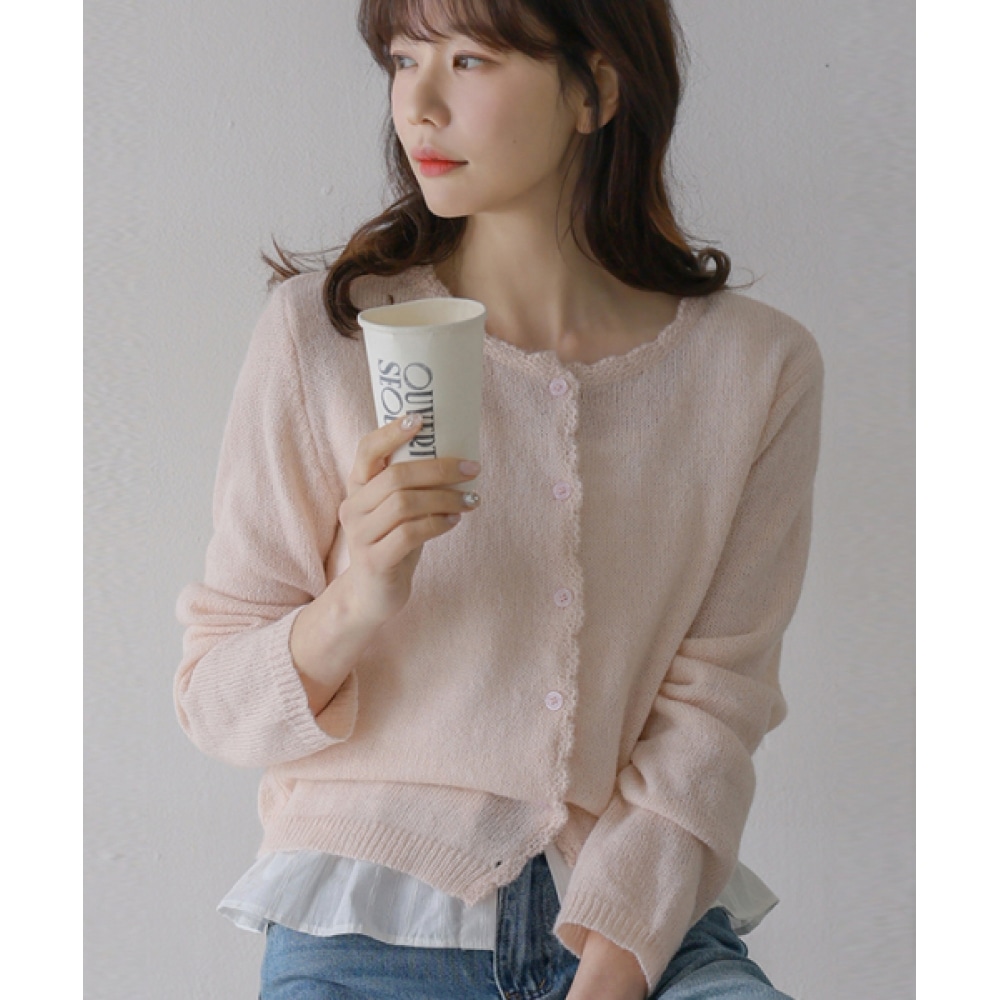 フレンチシックフランツウールニットカーディガン