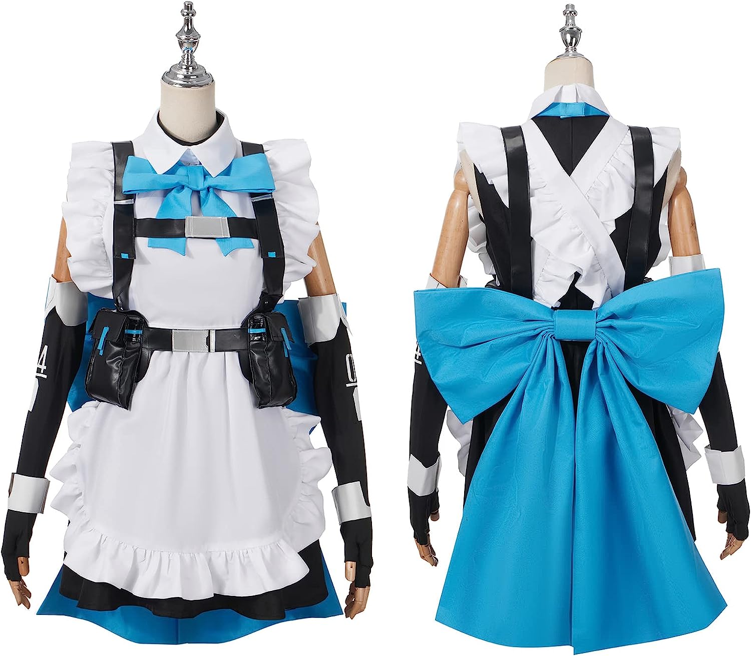 コスプレ衣　ブルーアーカイブ飛鳥馬トキコスプレ衣メイド服戦闘服13点セットイベントパーティー変演出服クリスマスパーティー