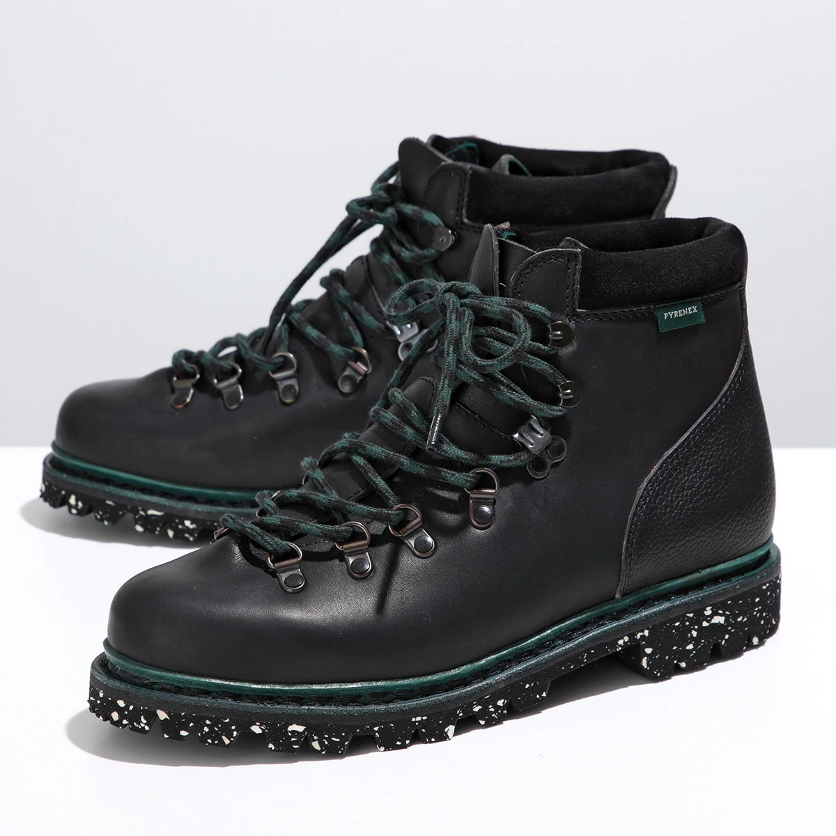 PARABOOT × PYRENEX パラブーツ ピレネックス コラボ クライミングブーツ PYRENEX AVORIAZ アヴォリアーズ 188920 メンズ トレッキング シューズ 靴 NOIR 64,770円