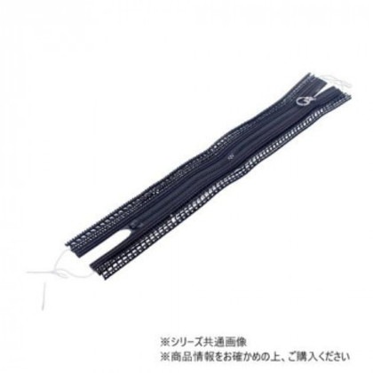 ニューバード YKK製 特殊ファスナー屋外用sus両スライダー2000mm(止) 1本 黒B18
