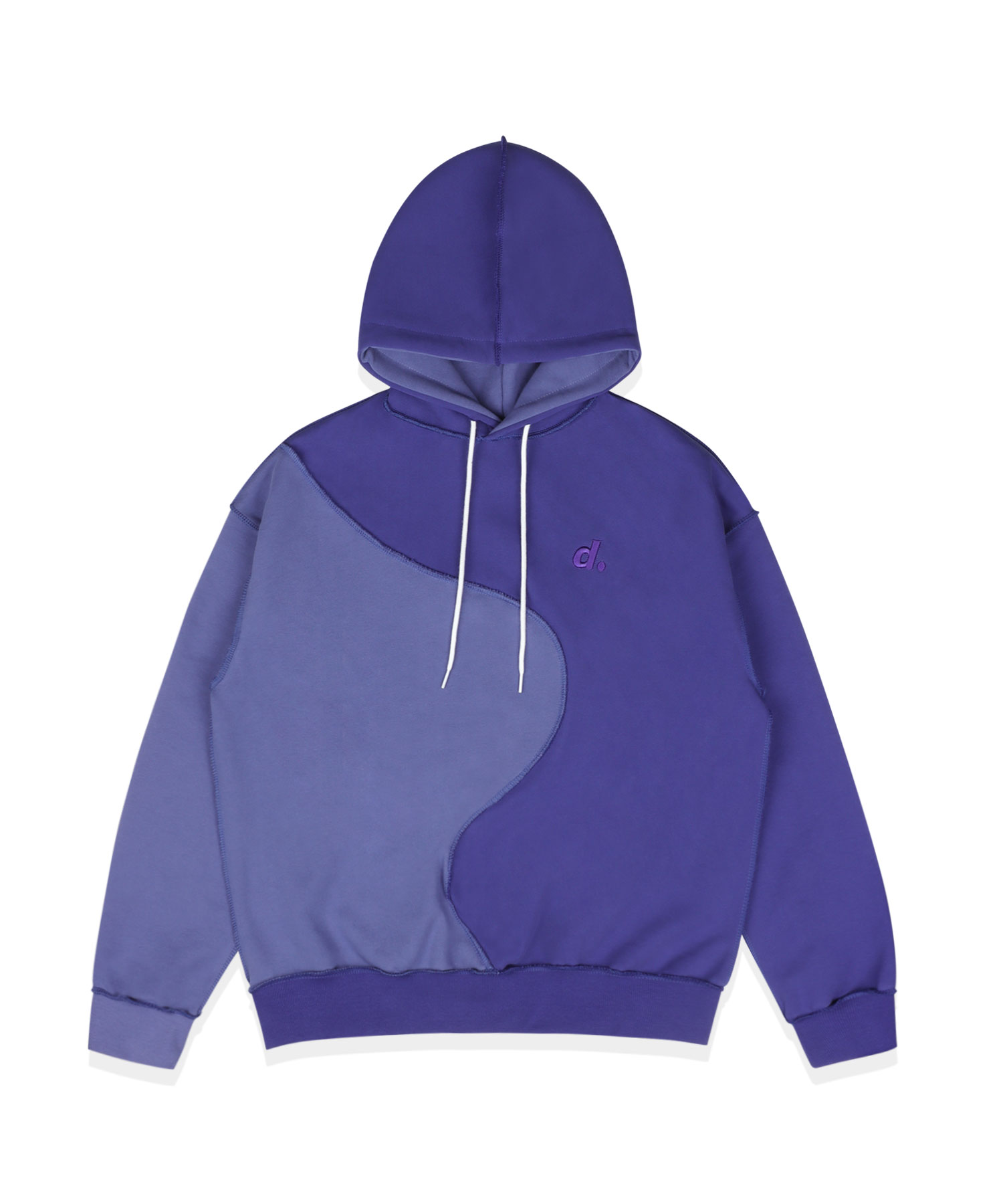 HARD COTTON WAVE HOODIE（PURPLE）/size：OS