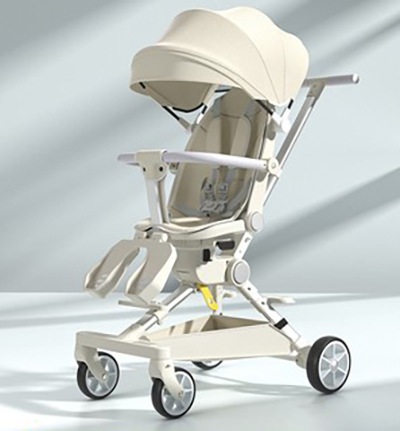 ベビーカー 0~6歳適用 最大荷重100kg 乗り心地よい 転倒防止 組み立て簡単 折り畳み 軽量 取り外し可能な食事トレイ 子供用ベビーカー 出産祝いギフト