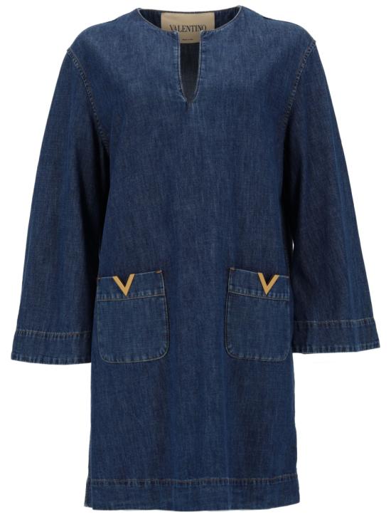 VALENTINO GARAVANI Women Dresses 8B3DA03B9YA 558 DENIM