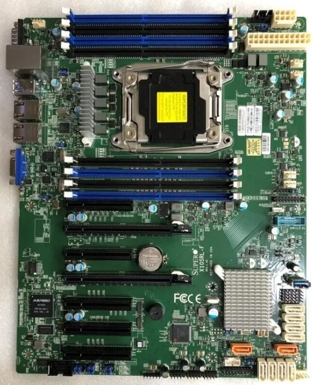 スーパーマイクロ ATX DDR4 LGA 2011 マザーボード X10DRL-I-O Supermicro ATX DDR4 LGA 2011 Motherboards X10SRH-CF-O
