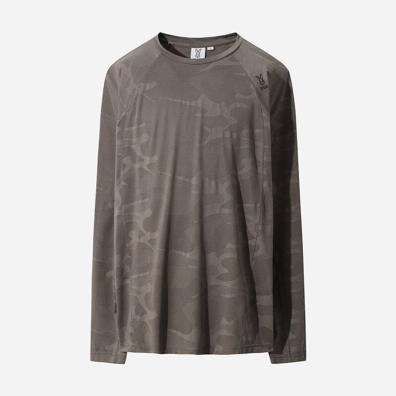DOD ジャカードメッシュ ロングTシャツ（D.BROWNN） A5123SRL05BWD 366558