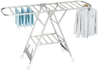 物干し台物干しラック翼型アルミニウム合金乾燥ラック床折りたたみ屋内乾燥ラックバルコニー乾燥ラック多目的乾燥ラックタオルラック無料インストール 13,932円