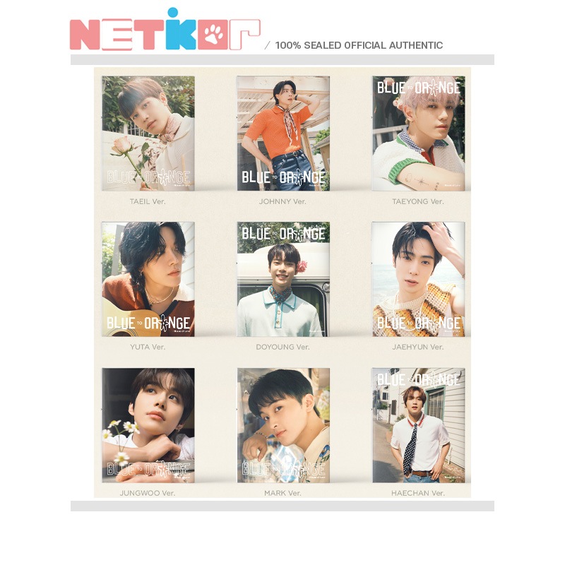 (2種セット) 【NCT127】 PHOTOBOOK 【BLUE TO ORANGE】 8,028円