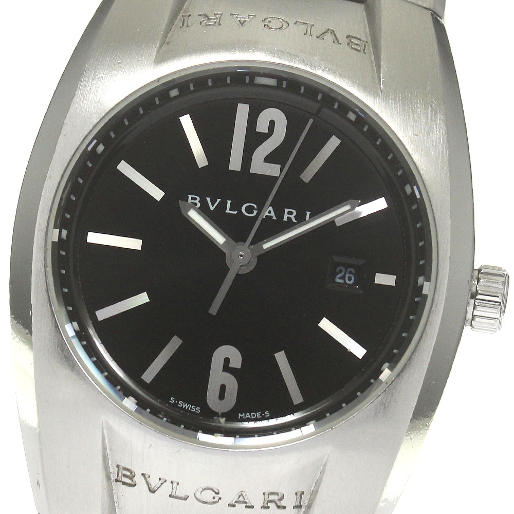 ブルガリ BVLGARI EG30S エルゴン デイト クォーツ レディース 保証書付き_777737【中古】