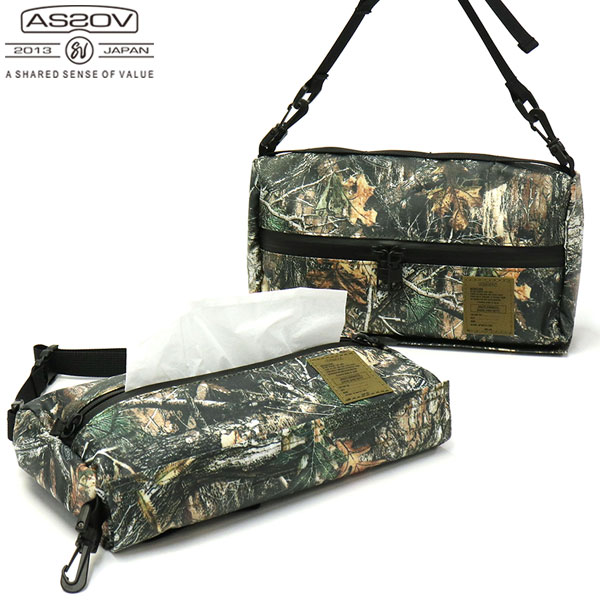 TISSUE CASE CAMO ORIGINAL CAMO POLYCA SERIES 車 吊り下げ 持ち運び 992205