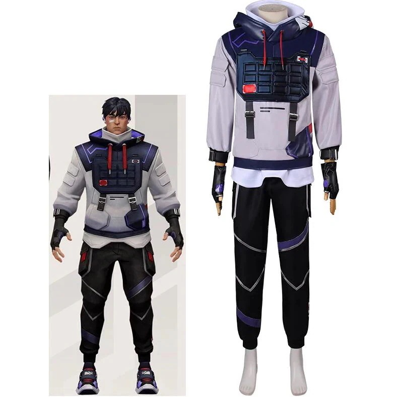 VALORANT ヴァロラント ISO コスプレ衣装 変装 コスチューム　クリスマス ハロウィン期間限定30％