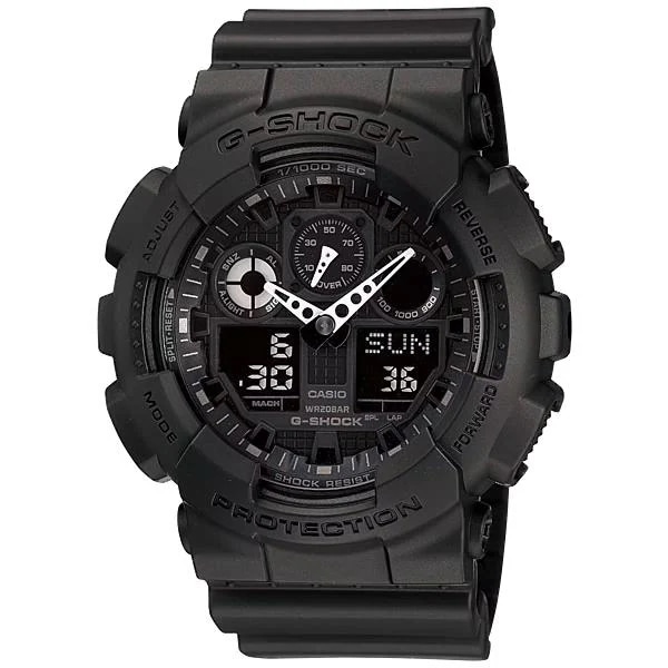 腕時計 G-SHOCK ジーショック GA-100-1A1JF メンズ アナデジ ブラック CASIO カシオ 国内正規品