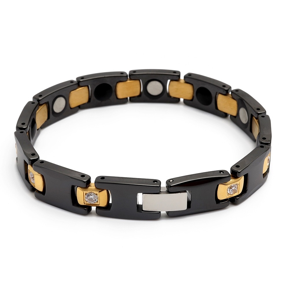 タングステン 磁気ブレスレット [b394]