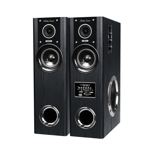 DS-12 黒木目調 RetroSound [ダイナミックサウンドスピーカー]