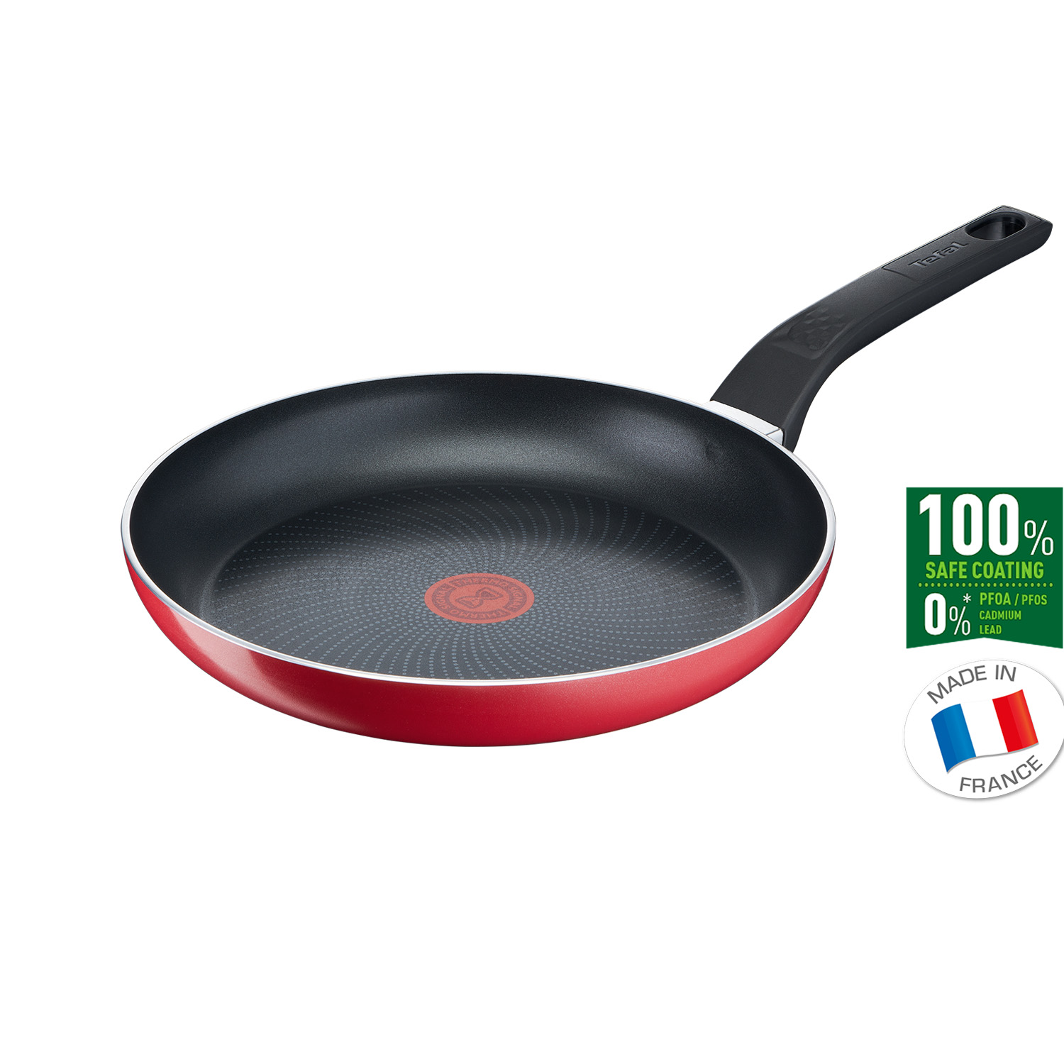 スタート＆クック IHフライパン (24cm) PFOAフリー レッド