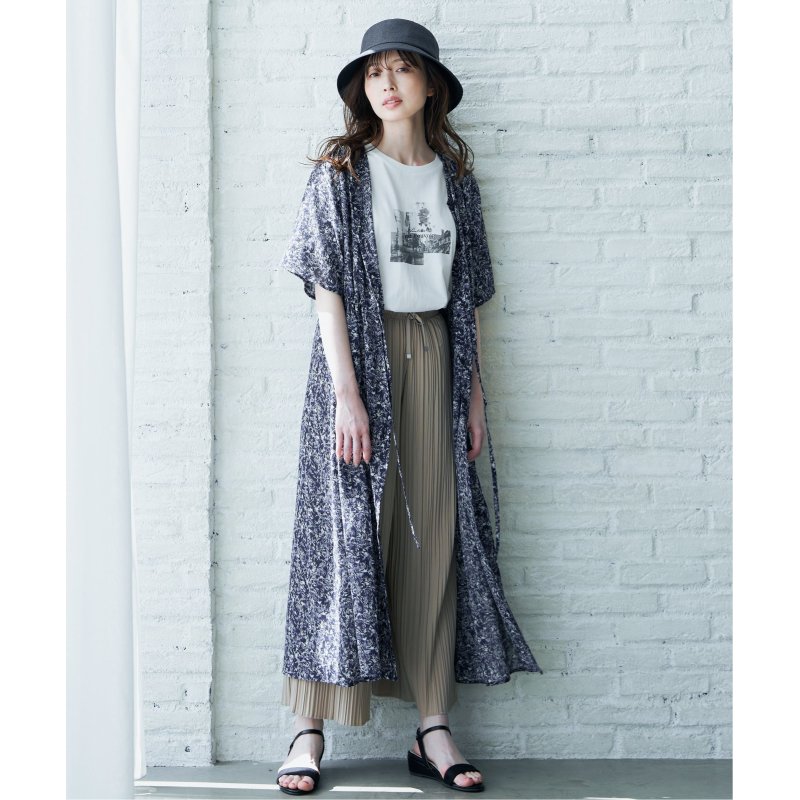 2WAYプリントワンピース