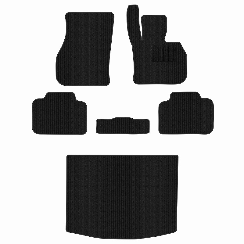 [優れた品質で安売りに挑戦]MINI クロスオーバー F60 フロアマット + トランクマット(ラゲッジマット) [3色から選択]