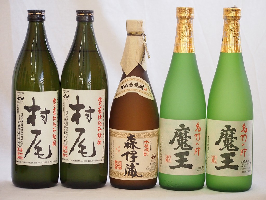 焼酎セット 鹿児島 720ml1本、1800ml 5本 焼酎 焼酎セット 鹿児島