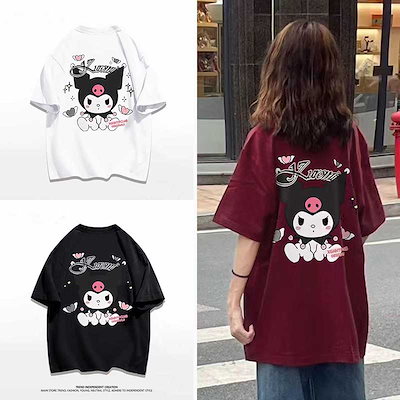 【はみちゃん】【新品】CHIEKO + ドレスTシャツ　38 刺繍ロゴダメージビッグTシャツ(ホワイト) | COPINE