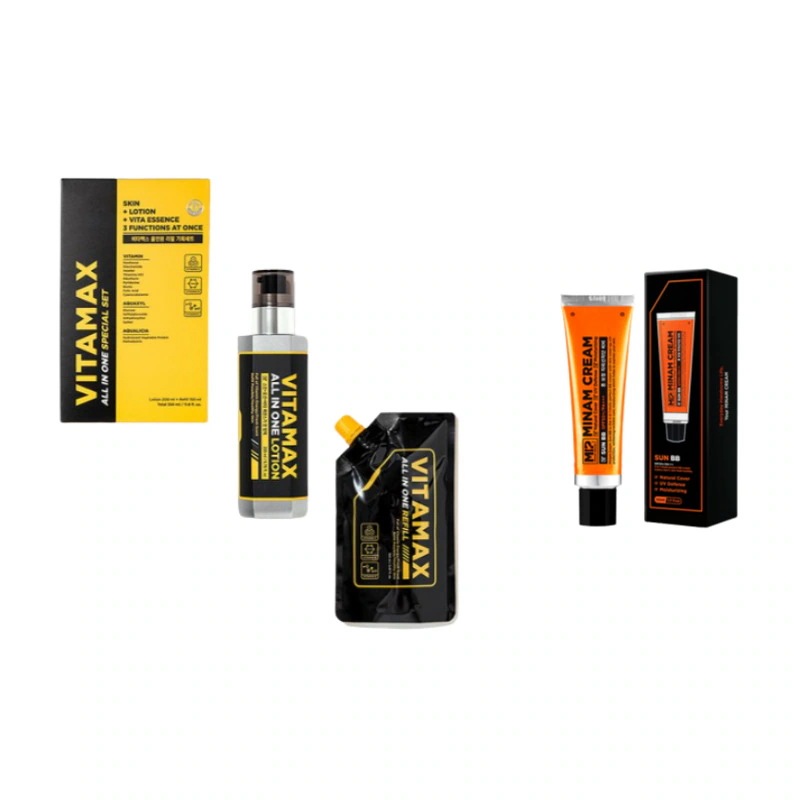 VITAMAX オールインワンローション 本品200ml+リフィル150ml +