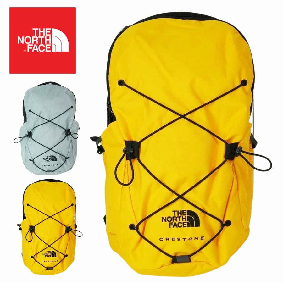 ノースフェイス THE NORTH FACE男女兼用 バックパックCRESTONE BACKPACKクレストーン バックパックMDGYDKHR/TNFBLK(グ
