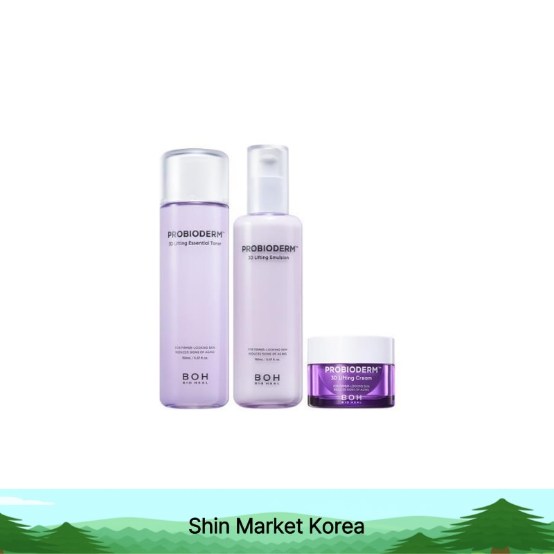 [NEW]プロバイオダム 3D リフティング スキンケア 3種 企画（エッセンシャルトナー150ml+エマルジョン150ml+リフティングクリーム15ml）