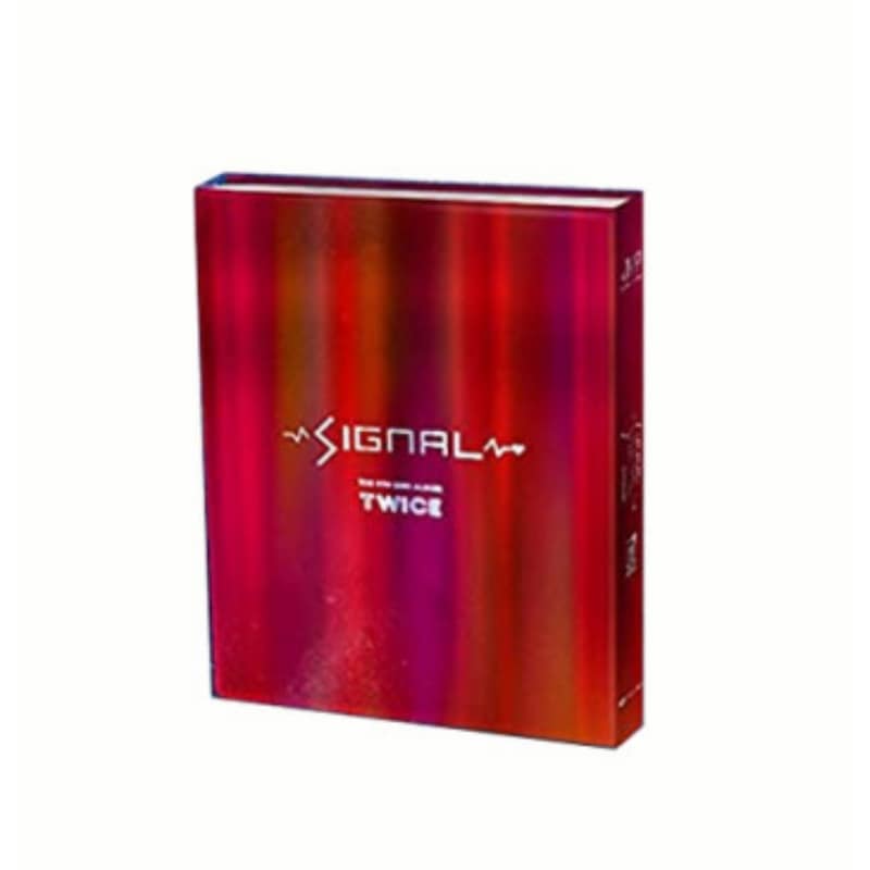 [未開封新品] TWICE SIGNAL 4THミニ4集アルバムシグナルAバージョン（レッド）