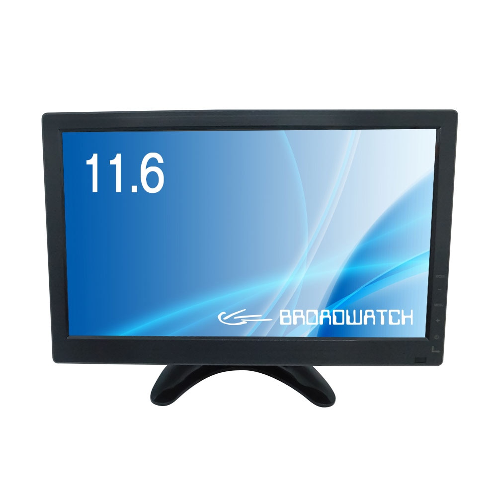 ブロードウォッチ 液晶ディスプレイ(11.6型/FullHD 1920×1080/HDMI/D-Sub・コンポジット・BNC/VESA)(ブラック) LCD0111080P