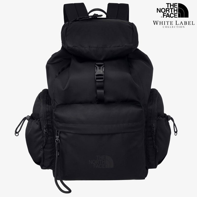 韓国正規品 [新作] レディース ナイロン ポケット バッグ ミディアム リュック [BLACK] ユニセックス 韓国ファッション リュック バッグ 男女兼用