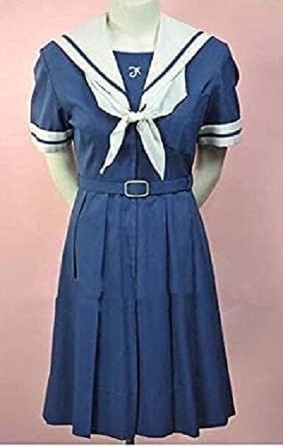 熊本学園大付属高校 夏セーラーワンピース 制服 コスプレ衣装