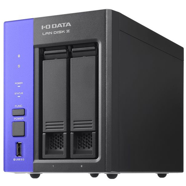 アイ・オー・データ機器 Windows Server IoT 2022 for Storage Workgroup搭載 2ドライブ法人向けNAS 8TB メーカー直送