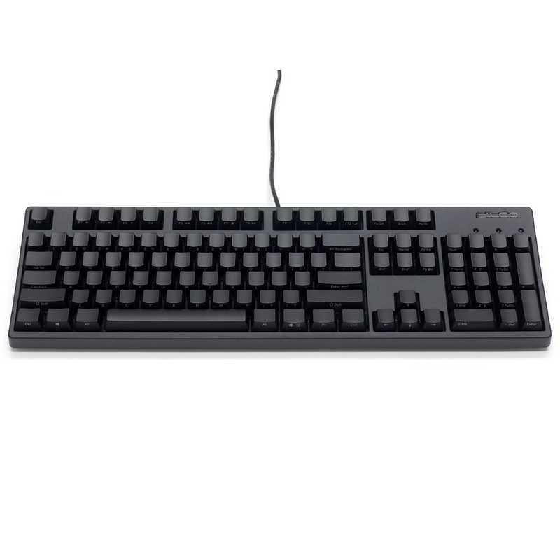 FILCO　キーボード Majestouch 3 NINJA(茶軸・英語配列) ［有線 /PS/2・USB］ マットブラック　FKBN104MEFMB3