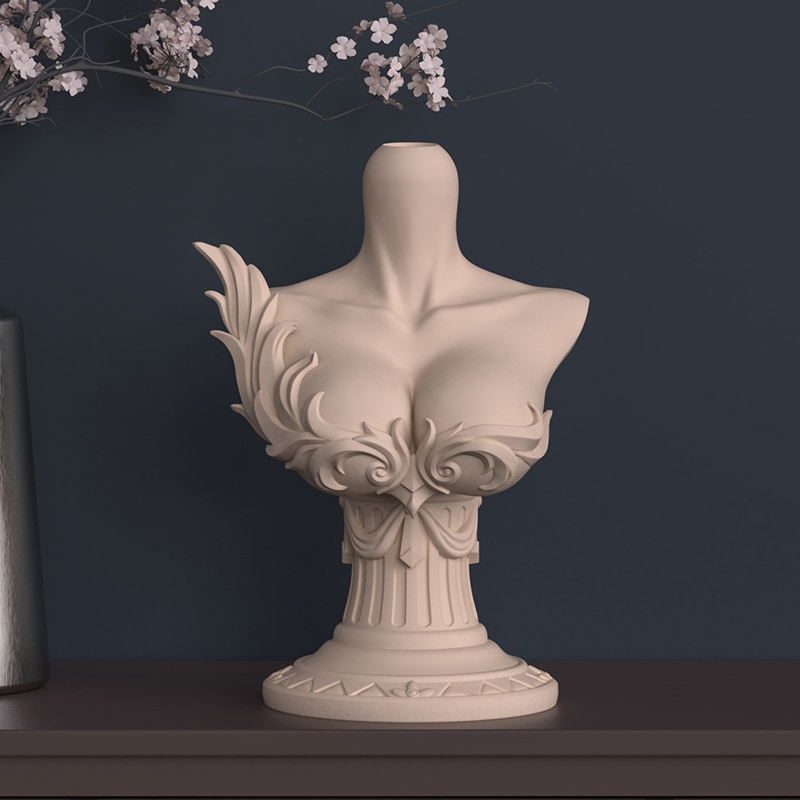 BJDドール展示架 夜の女神バストスタンド ヘッド展示台 ヘッド披露する SD