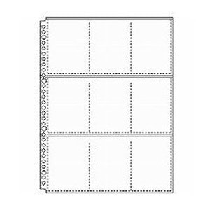 （まとめ買い）コレクト ポケットリーフ A4 9ポケット 30穴3列3段 10枚 S-4330 [x10]