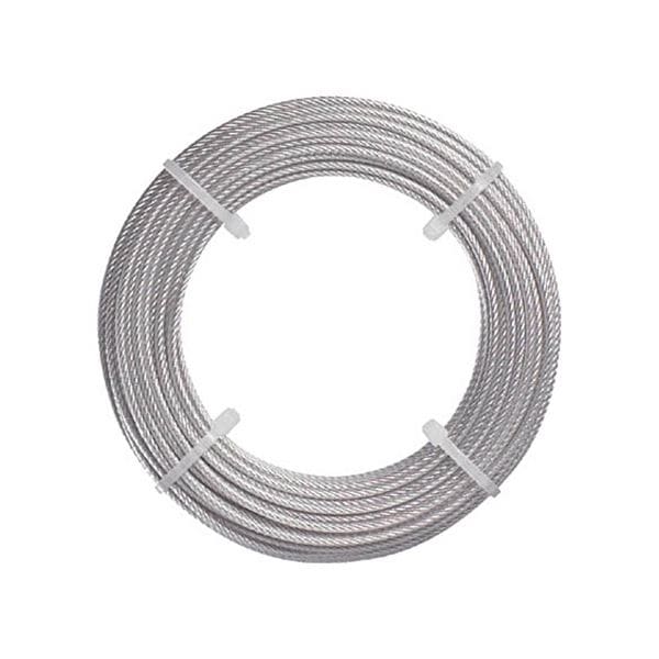 （まとめ）ステンレスワイヤーロープ Φ2mmx10m CWS-2S10 1巻 [x3セット]