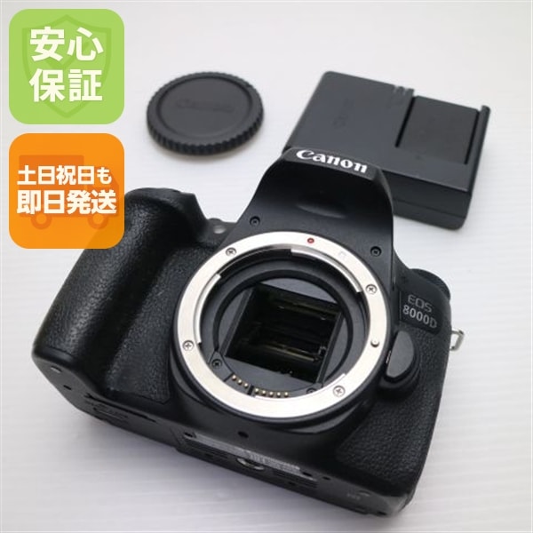 美品 EOS 8000D ブラック 20