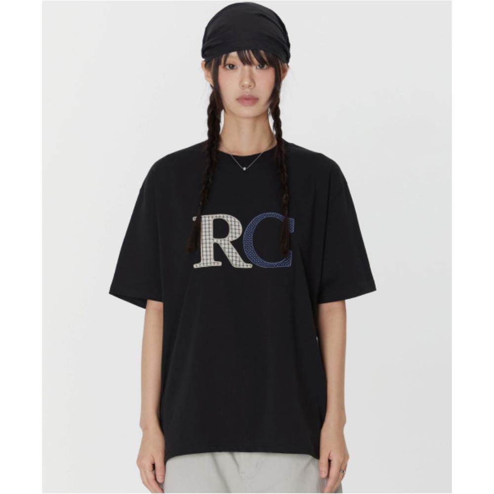 ROCKCAKE RC Classic Logo Top Black RC25TP25200BK