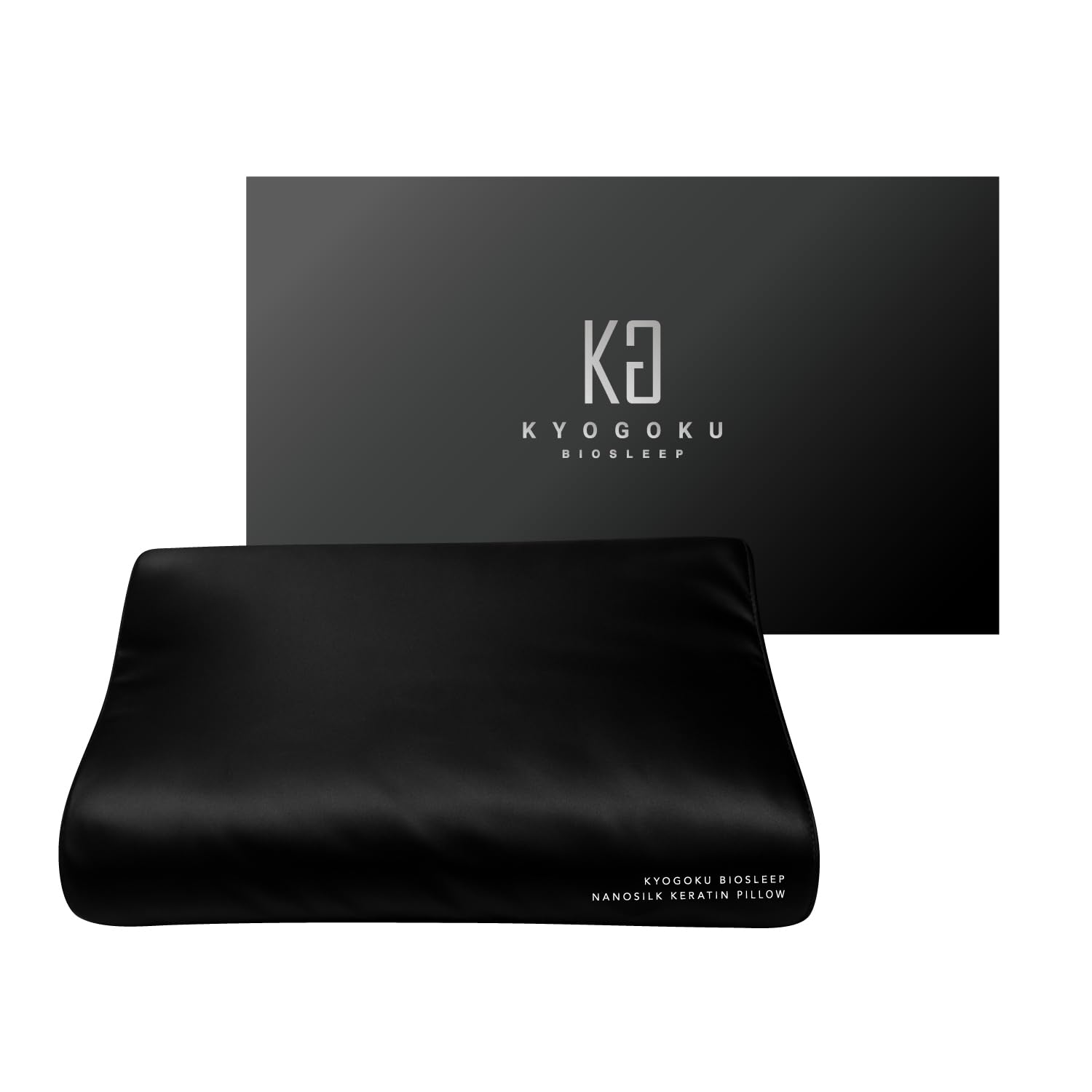 Kyogoku BIOSLEEP ナノシルク ケラチン ピロー 美容師開発 枕 低反発 横向き寝 寝癖防止 髪の摩擦軽減 通気性 マイクロセル構造 ナイトケア枕