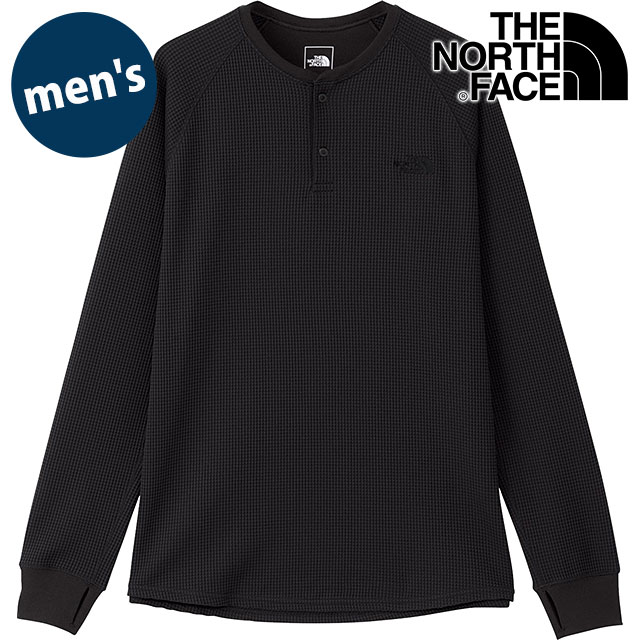 フリーランワッフルクルー [NT62394-K] Free Run Waffle Crew メンズ TNF アウトドア トップス カットソー ランニング ブラック