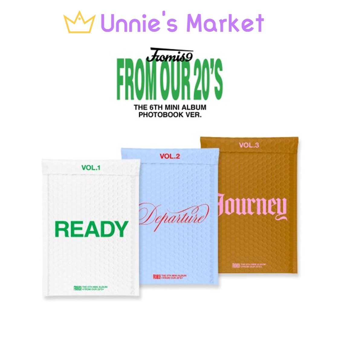[SET] fromis_9 - From Our 20’s Photobook Ver. / The 6th mini album