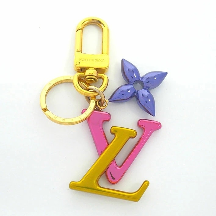 【美品】ルイ ヴィトン ポルト クレ・LV ニュー ウェーブ 【キーホルダー・キーケース】