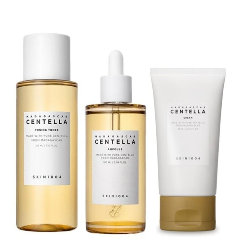 センテラ鎮静3点セット化粧水210ml+美容液100ml+スージングクリーム75ml）