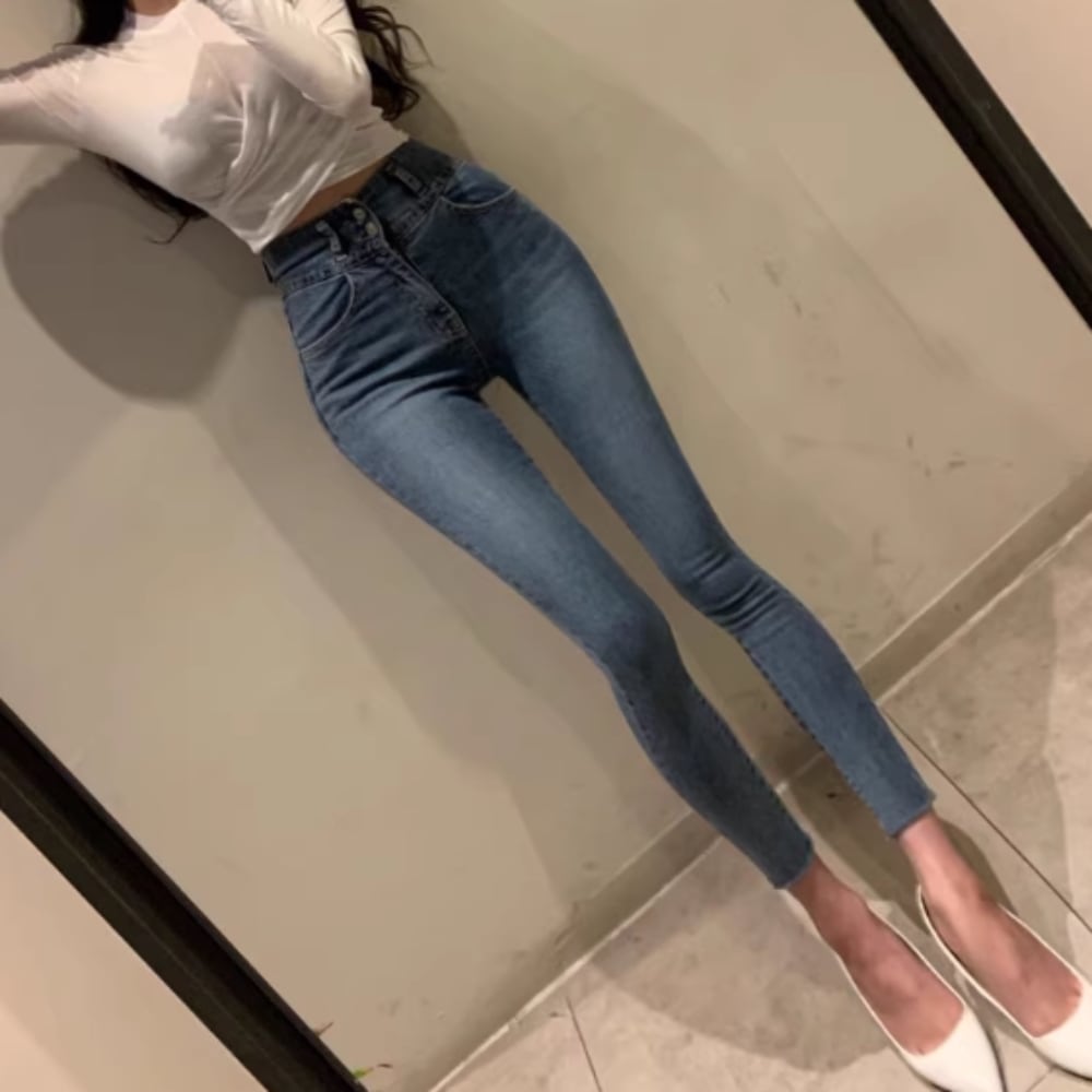 パンツ ボトムス レディース スキニースカート 9分丈 クロップド丈 タイト スリム 細身 ストレート ポケット 綿 ポリエステル 大人可愛い きれいめ シンプル カジュアル おしゃれ かっこいい 11,460円