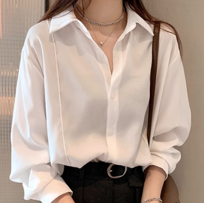 トップス デート シャツ ブラウス カットソー 袖あり 長袖 かわいい 大人可愛い きれいめ シンプル カジュアル 大人 上品 おしゃれ お洒落 主役級 存在感 春 秋 冬 オールシーズン 10代